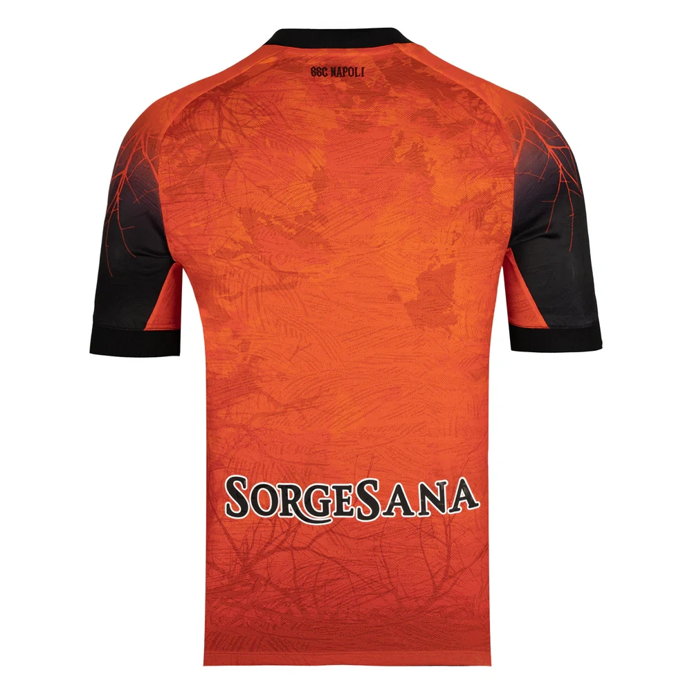 25-26 Napoli Halloween Orange Football Shirt Special Edition Match Shirt - Image 5