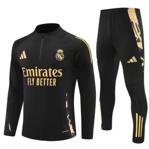 25-26 Real Madrid Match Kids Training Kits Long Football Track suits