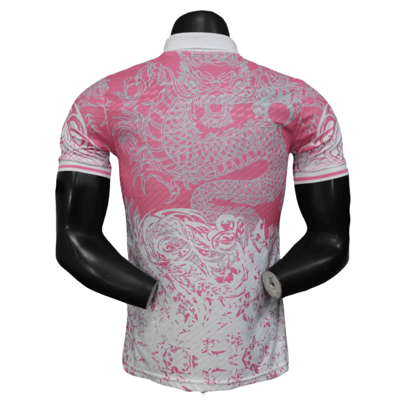 25-26 Real Madrid Pink Dragon Player Special Edition Football Shirt - Image 5