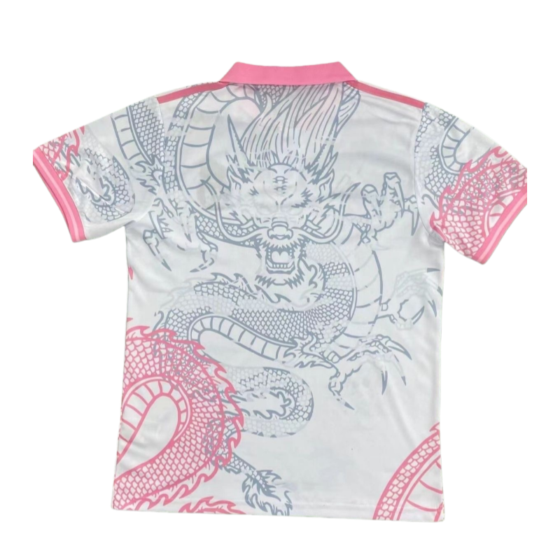 25-26 Real Madrid Pink Dragon Special Edition Football Shirt Fan version - Image 5