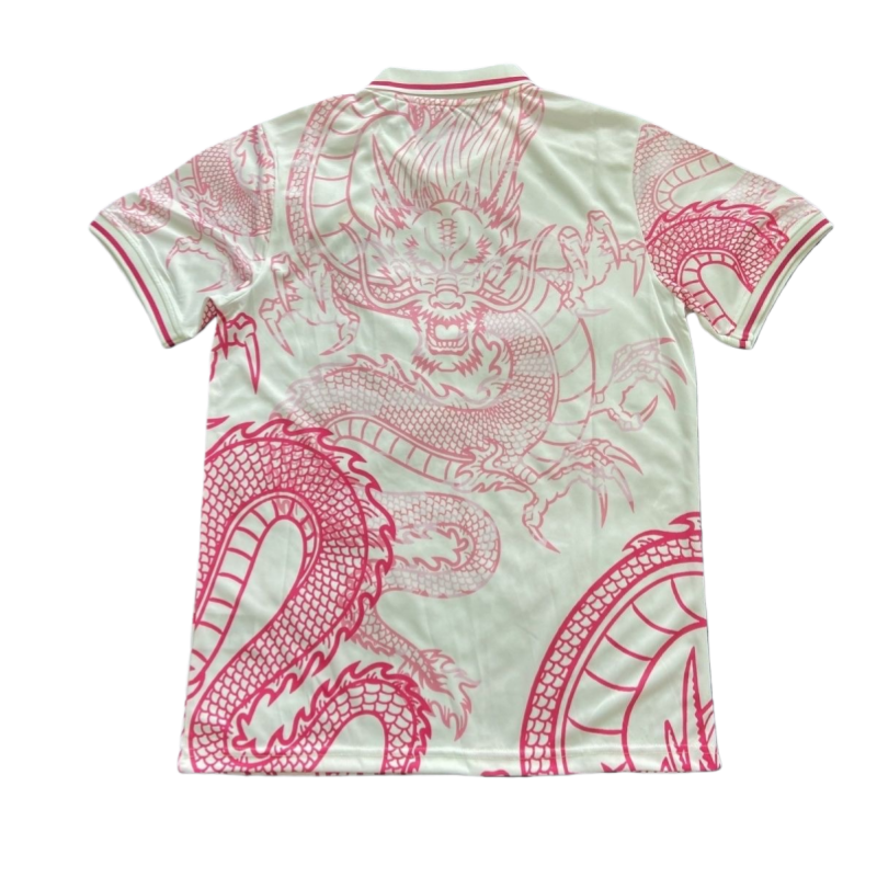 25-26 Real Madrid Pink Dragon Special Edition Football Shirt Fan version - Image 5
