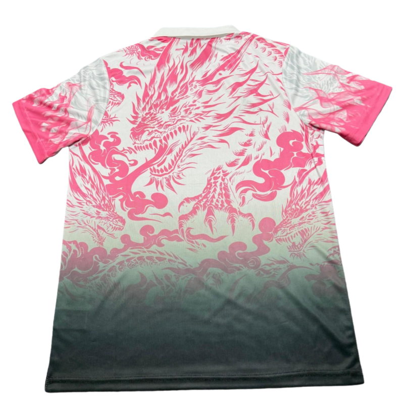 25-26 Real Madrid Pink Dragon Special Edition Football Shirt Fan version - Image 5