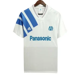 92-93 Marseille Retro Jersey Home