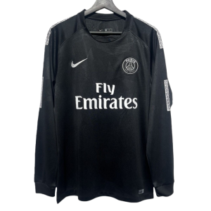17-18 PSG Retro jersey Third Away Long Sleeve Soccer Shirt Fan version
