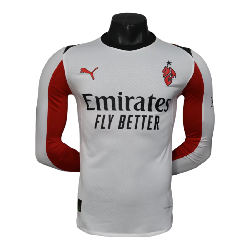 AC Milan 25-26 away long sleeved football shirt -player version - Image 4