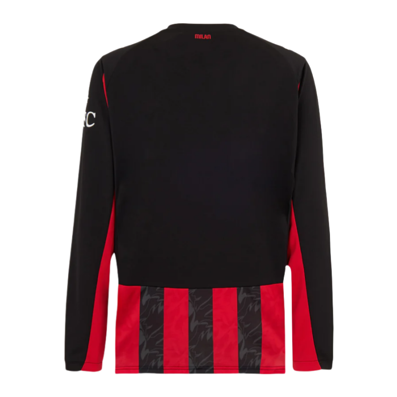 AC Milan 25-26 home long sleeved football shirt -Fan version - Image 5
