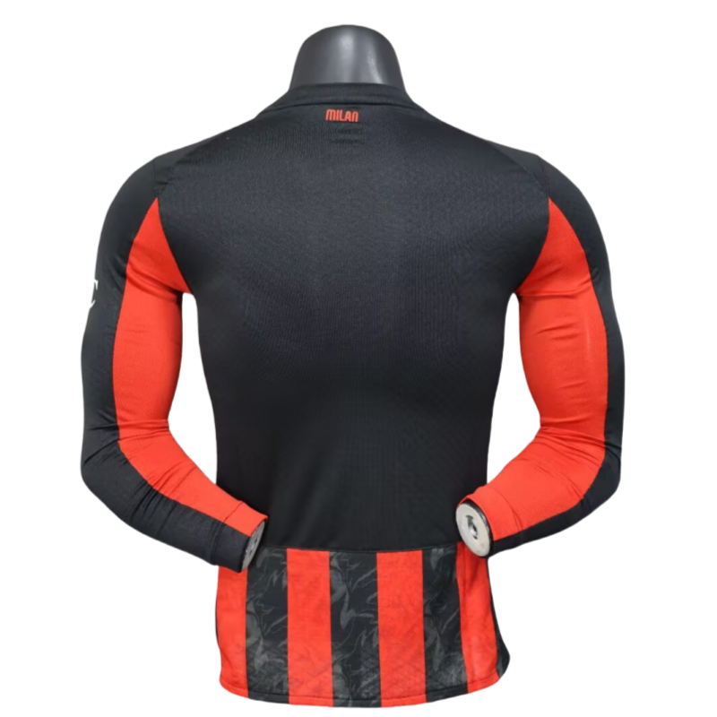 AC Milan 25-26 home long sleeved football shirt -Player version - Image 5