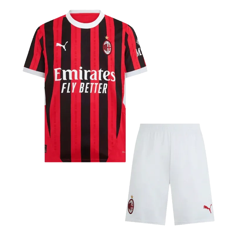 AC Milan Home Kit(Jersey+Shorts) 2024-25 - Image 4