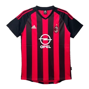 AC Milan Retro Jersey Home 2002/03