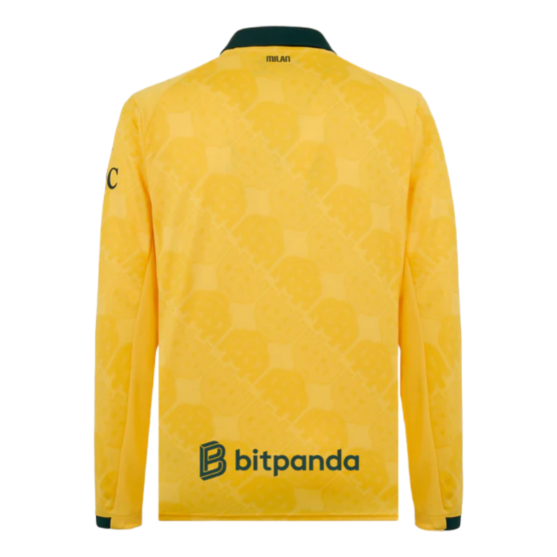Ac Milan Third Away Long sleeved football Shirt 2025-26 Fan version - Image 5