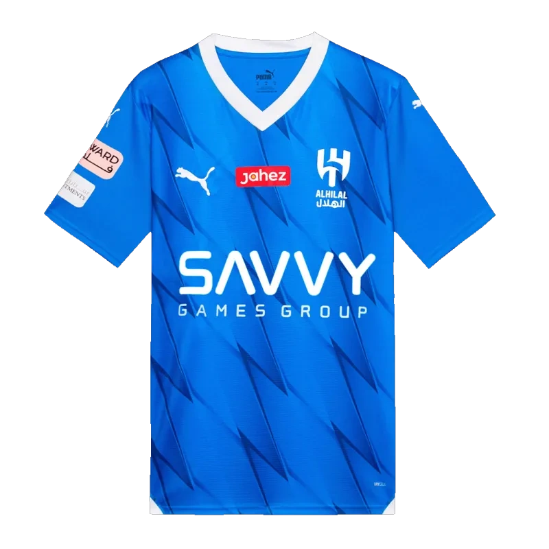 Al Hilal Saudi 2023/24 Home Jersey - Image 4