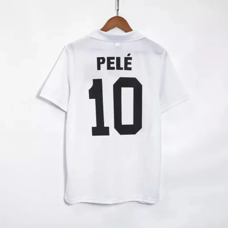 1970 Santos FC PELÉ #10 Retro Jersey Home - Image 5