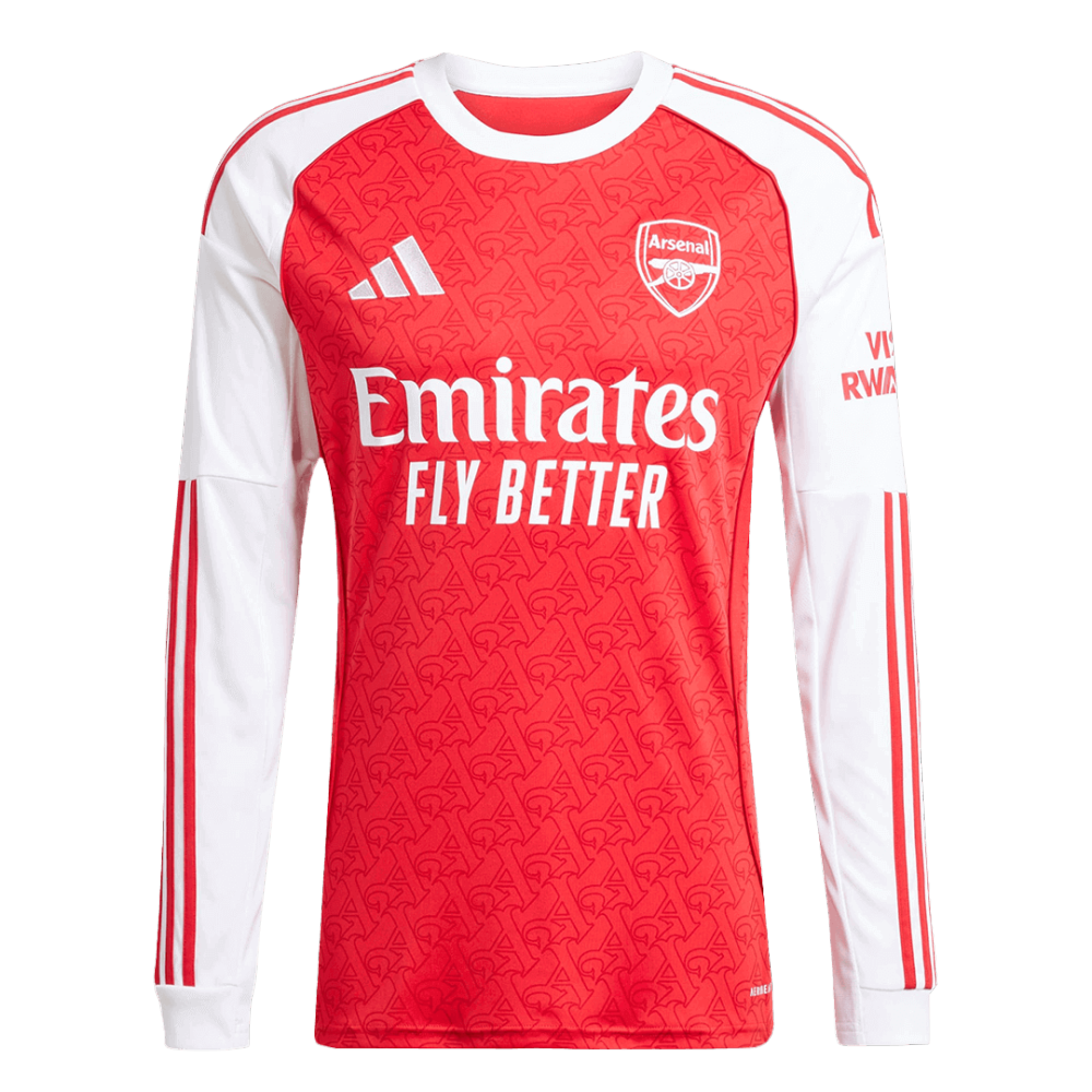 Arsenal Long Sleeve Jersey Home Football Shirt 2025-26 - Image 5