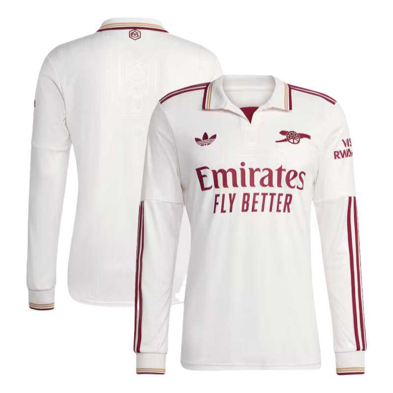 Arsenal Third Away Long Sleeve Football Jersey 2025-2026 Fan version - Image 4