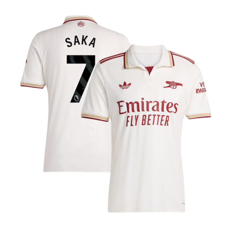 Arsenal Third Away Shirt Football Jersey 2025-2026 Fan version