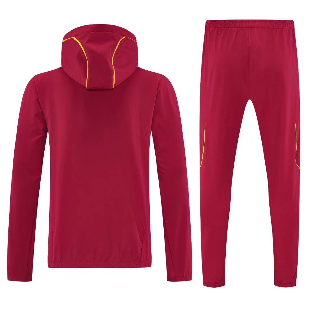 Arsenal UPB Hoodie Training Kit (jacket+Pants) Red 2025-26 - Image 5