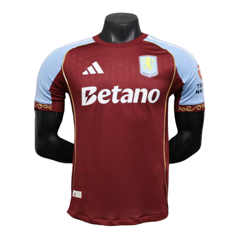 Aston Villa Home Football Jersey 2025-26 Player version - Image 4