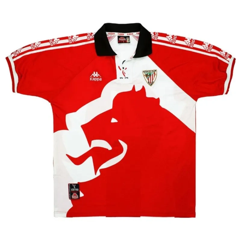 Athletic Club de Bilbao 1997/98 Retro Anniversary Jersey - Image 4