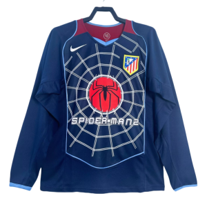 Atletico Madrid Retro Away Soccer Jersey Long Sleeve 2004-05