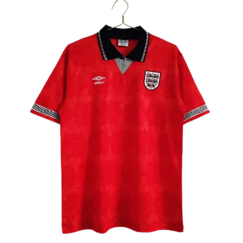1990 England Retro Jersey Away Replica World Cup - Image 4