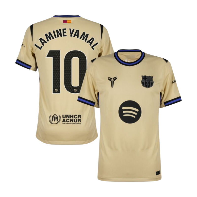 Barcelona Away football Jersey 2025-26 Fan version - Image 4