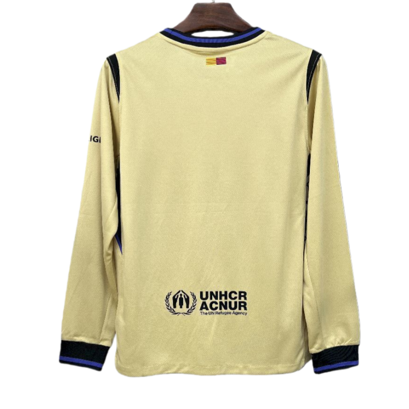 Barcelona Away Long sleeves Football Jersey 2025-26 Fan version - Image 5