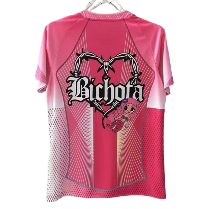 Barcelona Pink Barbie Princess's Mermaid special Edition Football Shirt 2025-26(Non customized)