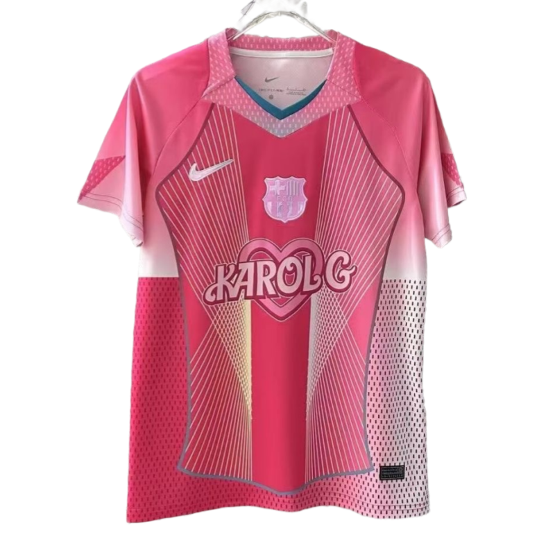 Barcelona Pink Barbie Princess's Mermaid special Edition Football Shirt 2025-26(Non customized) - Image 5
