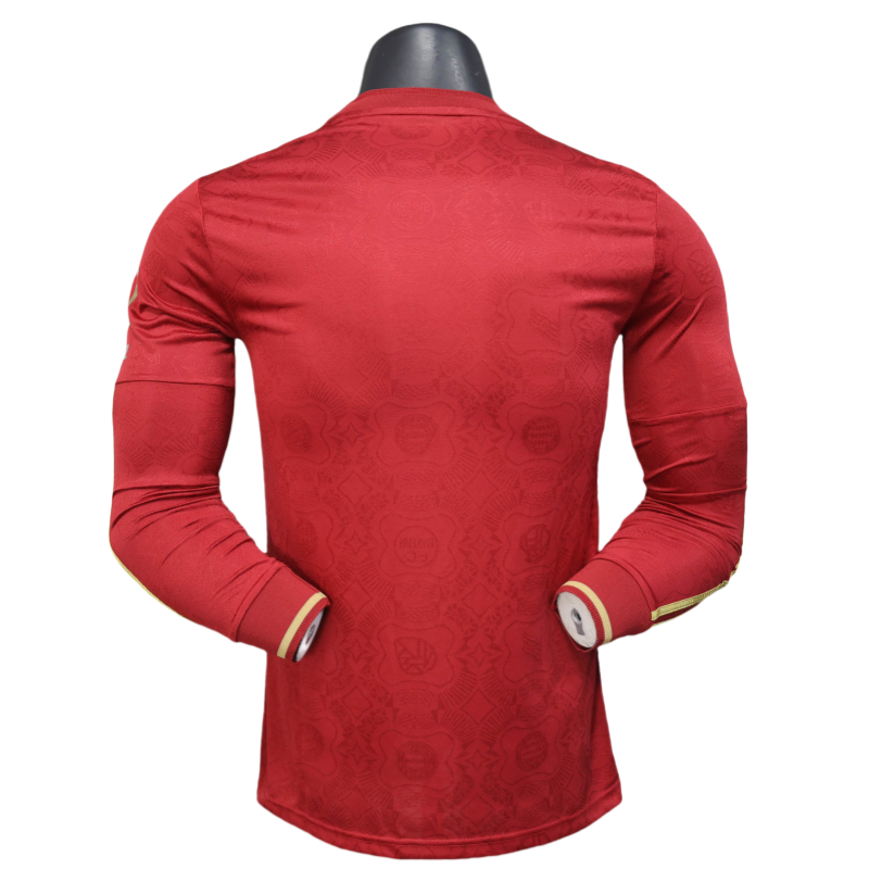 Bayern Munich 125th Anniversary Shirt Long Sleeve Jersey Player Version 25-26 - Image 5