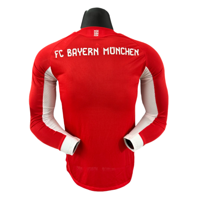 Bayern Munich Long Sleeve Jersey Home Football Shirt 2025-26-Player version - Image 5