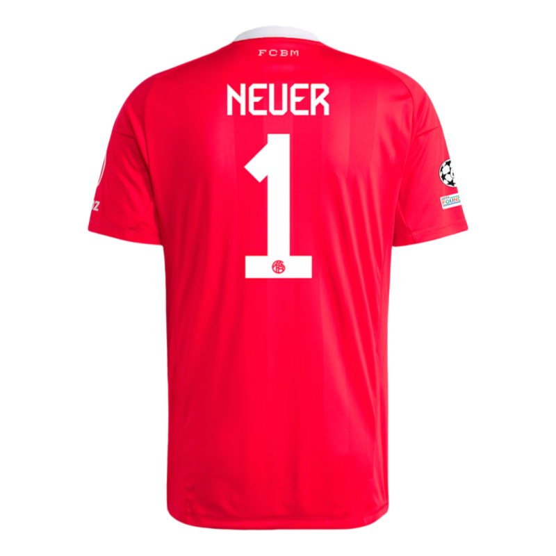 Bayern Munich red champions League Football jersey 2025-26 Fan edition - Image 5