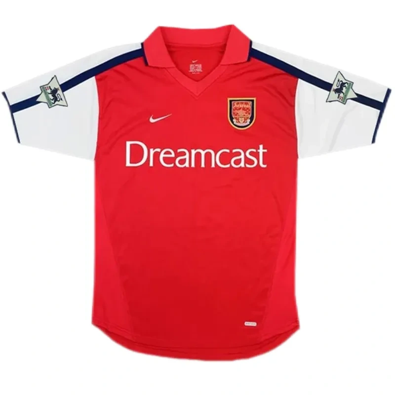 00-01 Arsenal Henry #14 Retro Jersey Home - Image 5