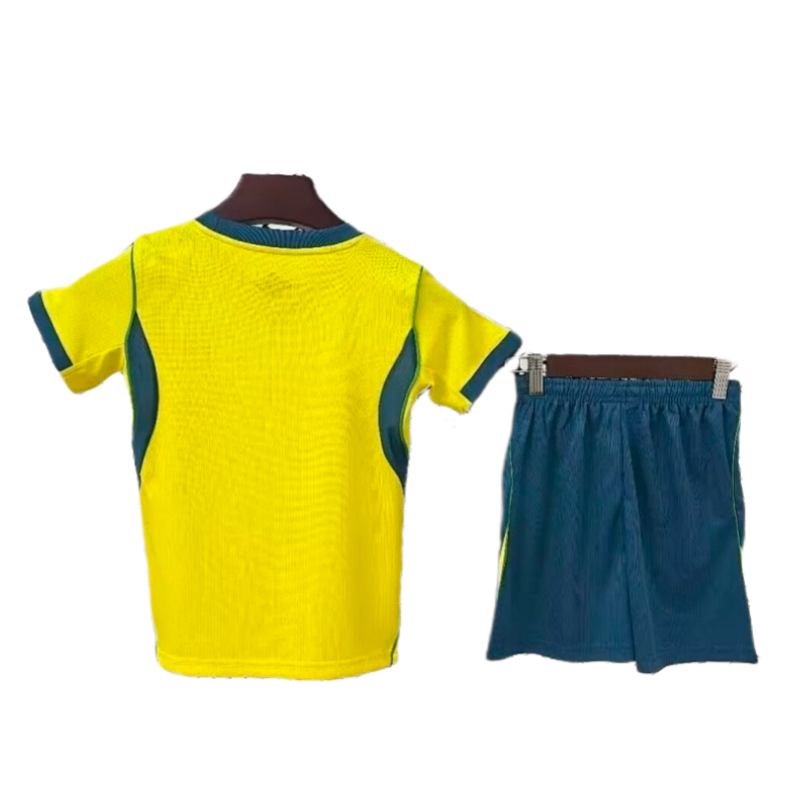Brazil 2026 World Cup Home Kids Short Sleeve Kit & Jersey + Shorts Fan Version - Image 5