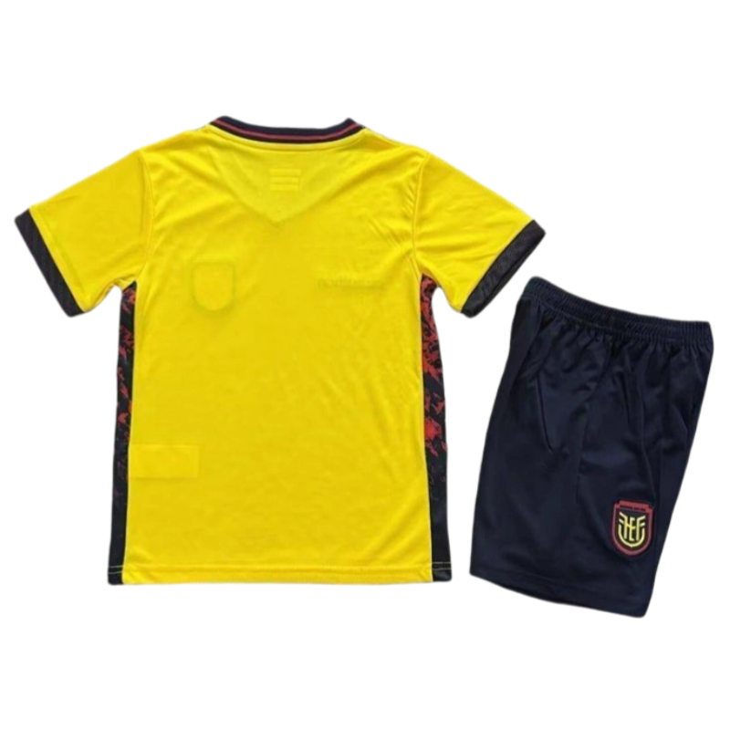 Ecuador World Cup 2026 Home Kids Short Sleeve Kit & Jersey + Shorts Fan Version - Image 5