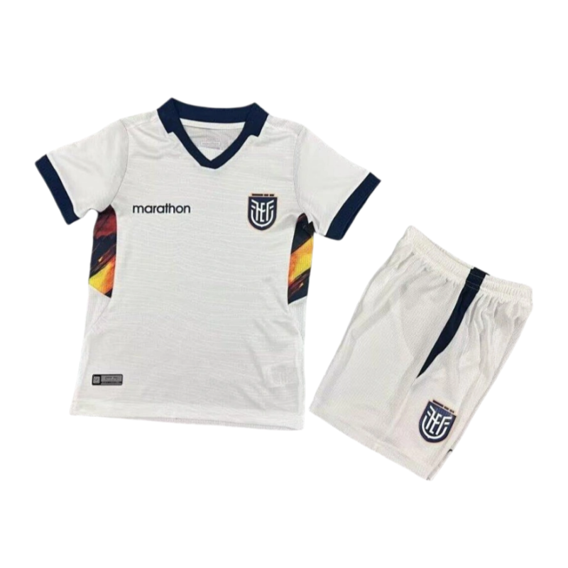 Ecuador World Cup 2026 Third Kids Short Sleeve Kit & Jersey + Shorts Fan Version - Image 4