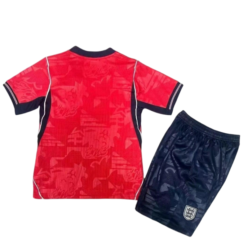 England 2026 World Cup Away Kids Short Sleeve Kit & Jersey + Shorts Fan Version - Image 5