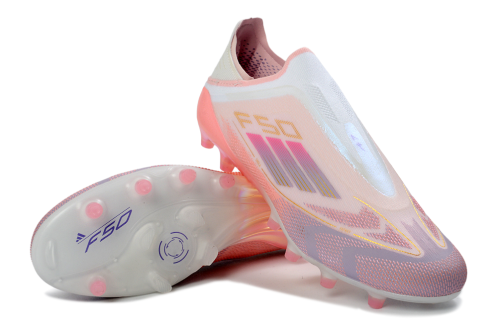 F50 shoeless fully knitted waterproof AG Football Shoes - Image 5