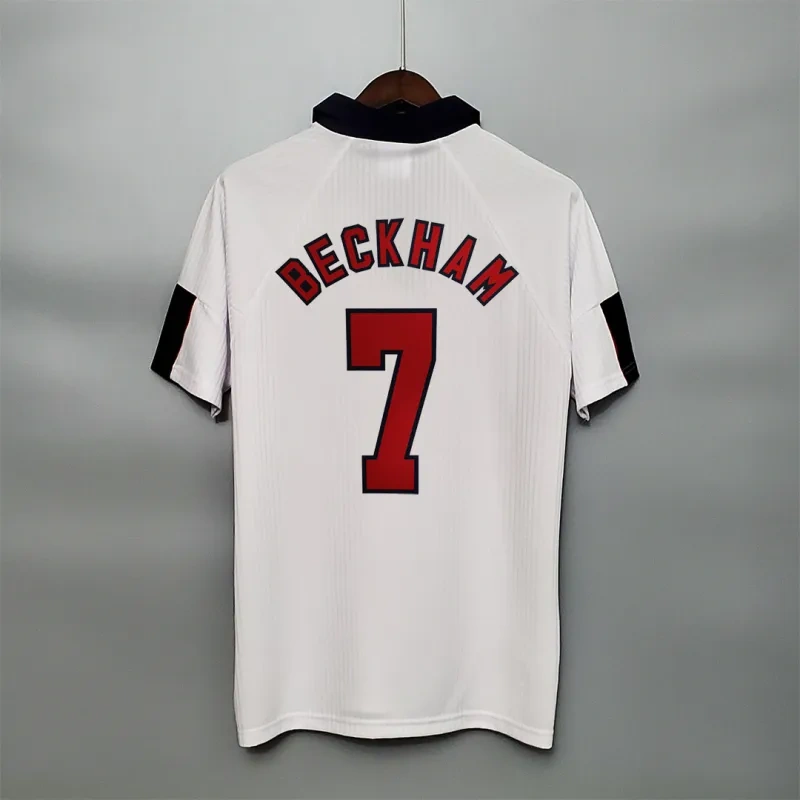 1998 England World Cup Home Retro Jersey - Image 5