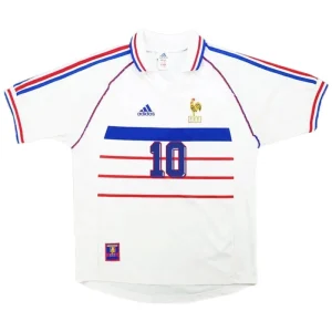 1998 France Retro Jersey Away World Cup