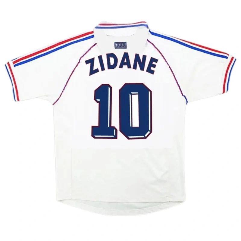 1998 France Retro Jersey Away World Cup - Image 5