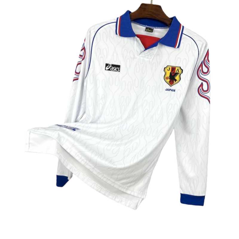 1998 Japan Away Retro Kit Long Sleeve Football Shirt