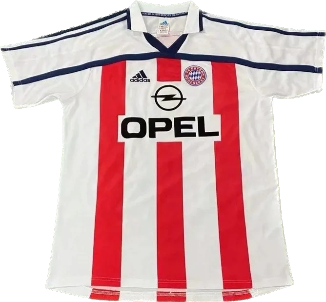 00-01 Bayern Munich Retro Jersey Away - Image 4