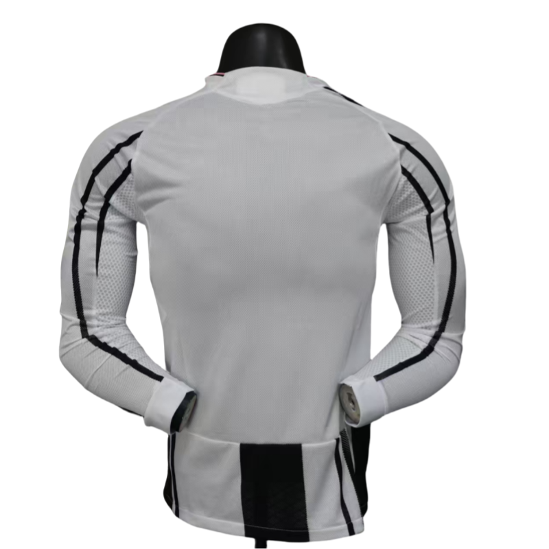 Juventus Long Sleeve Jersey Home Football Shirt 2025-26-Player version - Image 5