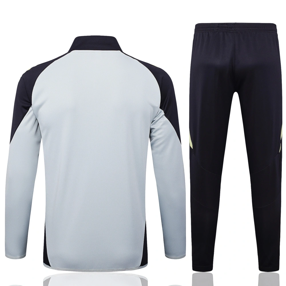 Juventus Training Kit (jacket+Pants) Light Grey 2025-26 - Image 5