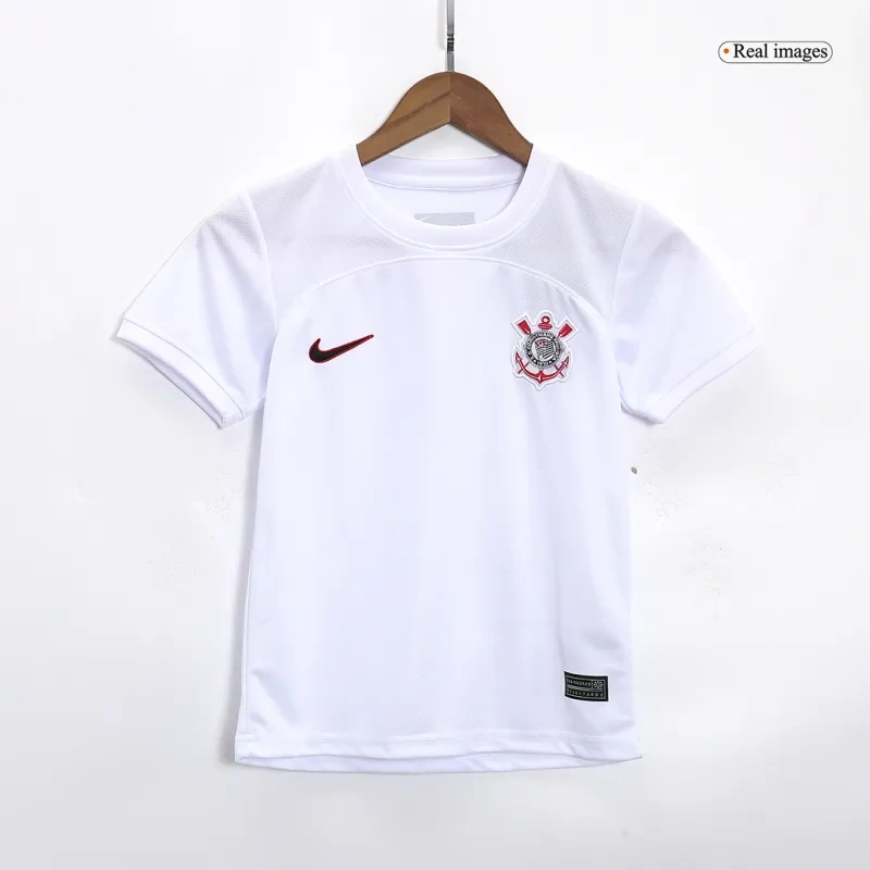 Kids Corinthians 2023/24 Home Jersey Kit - Image 5