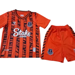 Kids Everton Away Kit Jersey+Shorts 2023/24