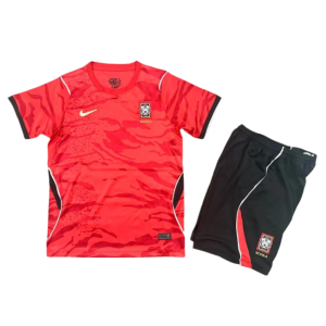Korea World Cup 2026 Home Kids Short Sleeve Kit & Jersey + Shorts Fan Version