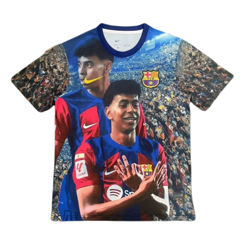LAMINE YAMAL #10 Barcelona Soccer jersey special Edition custom Shirt 2025-26 - Image 4