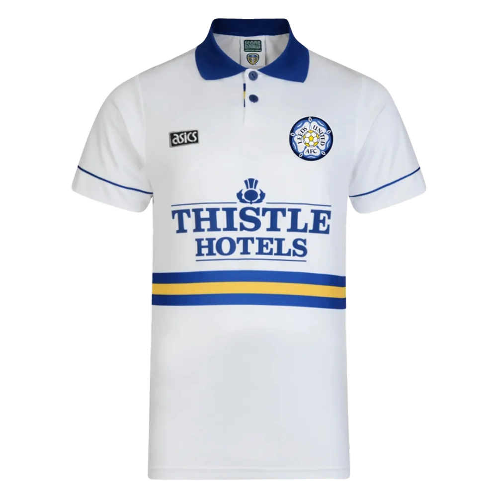 Leeds United Retro Jersey Home 1993/95 - Image 4