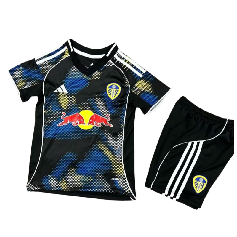 Leeds United Third Away Kids football Shirt Kit 2025-26 Fan version - Image 4